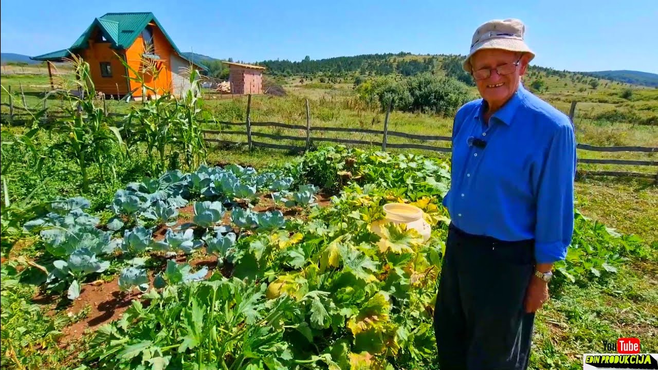 Djed Sabit sa 83 god uzgaja najzdraviju hranu , tajna zdravog i dugog života je u izhrani