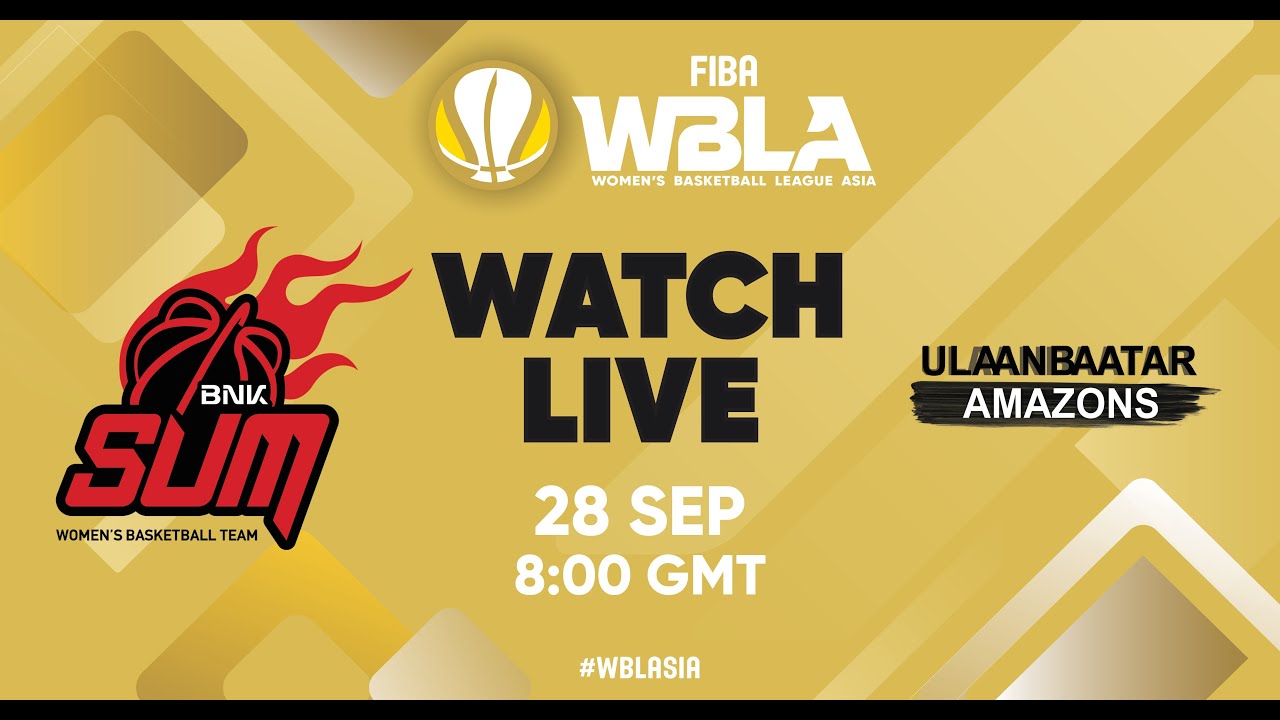3RD PLACE GAME | BNK Sum v Ulaanbaatar Amazons | Full Basketball Game | WBLA 2025