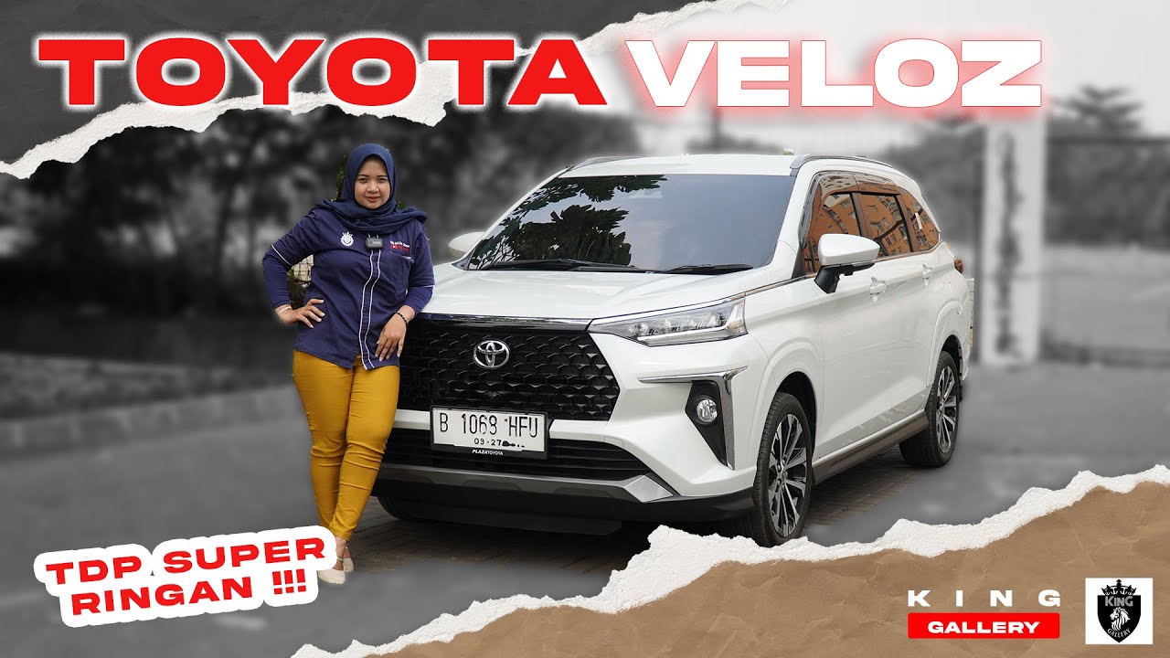 TOYOTA VELOZ Q CVT TSS 2022 !!! L-MPV SUPER LARIS !!! MOBIL BEKAS BERKUALITAS !!! KING GALLERY !!!