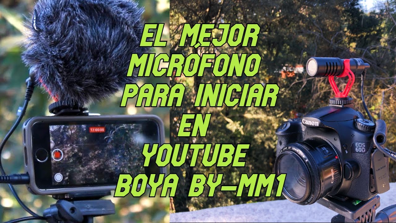 BOYA BY-MM1 | Unboxing y Reviw en Español 2020 | Mas prueba se sonido