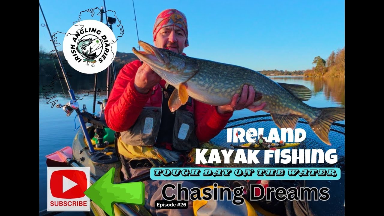 Chasing Dreams - Wild Irish Pike Fishing / Kayak Fishing / Irish Angling Diaries #26