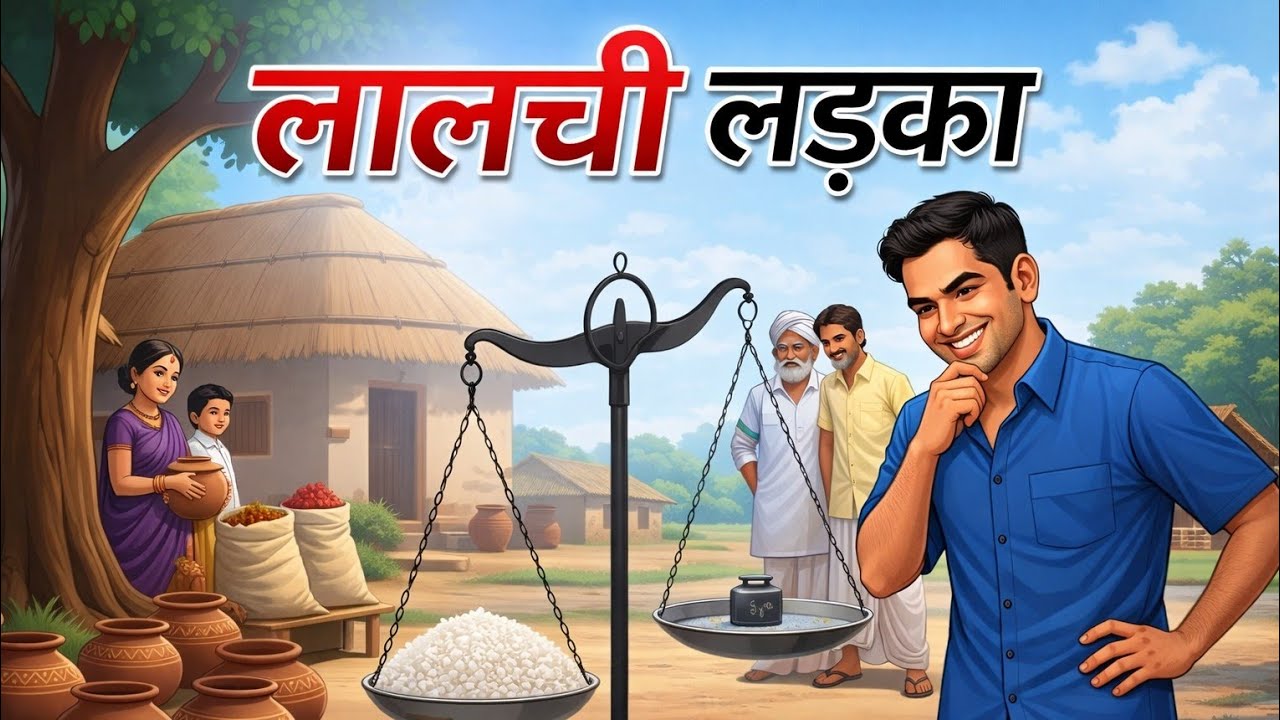 लालची लड़के की सच्चाई 😱 | Hindi Moral Story | Hindi Kahaniya