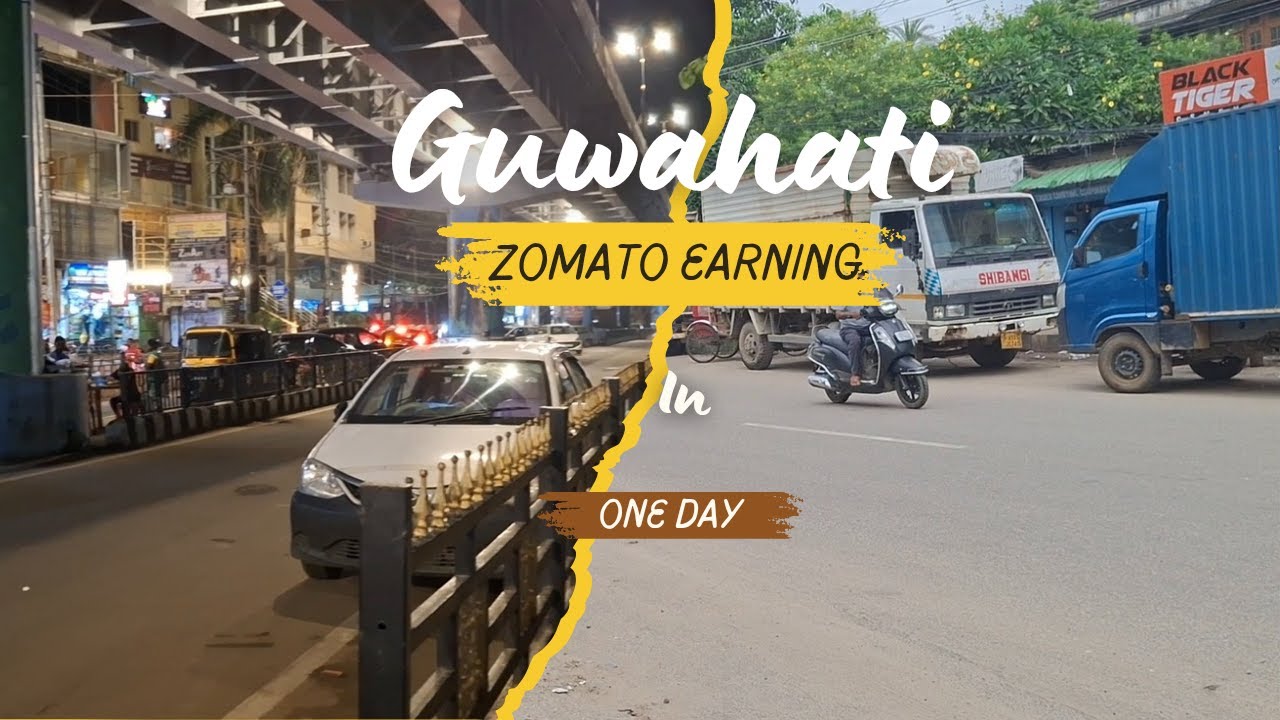 Full Day Zomato Earning in Guwahati | Delivery Boy Income & Experience