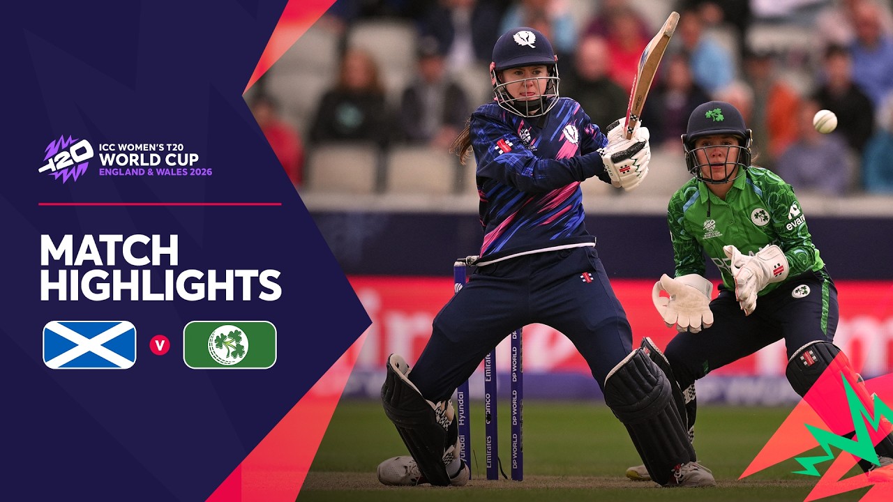 Scotland v Ireland | Match Highlights | Women's #T20WorldCup 2026