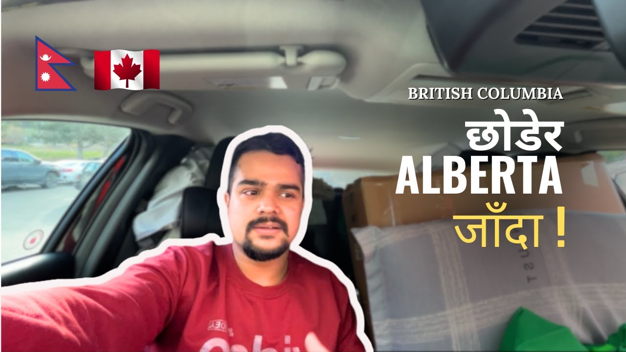Goodbye BC… Hello Alberta 🇨🇦 | Moving with All My Stuff in My Car