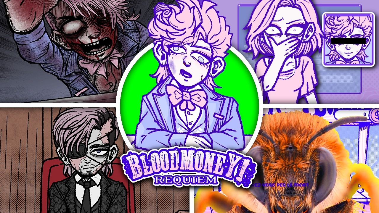 BLOODMONEY: Requiem - ALL Endings: Bad, Good, True, Secret, Weird, Bee (8/8) (Showcase)