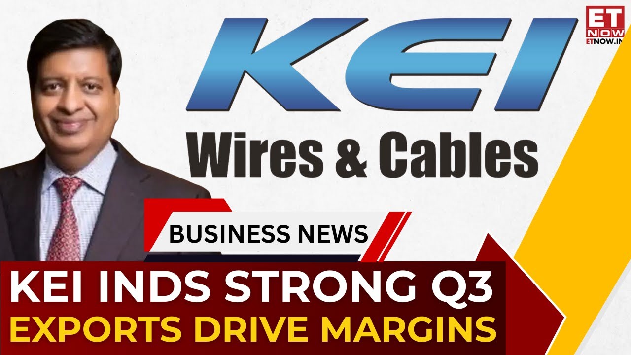 KEI Industries Q3: Bets Big on Exports! Margins Hold Firm Despite Copper at Record Highs | ET Now