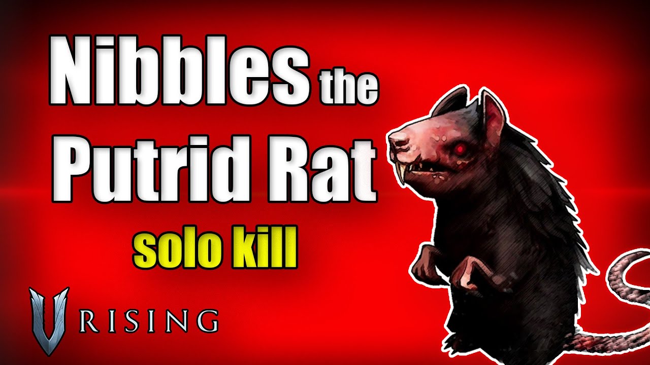 Nibbles the Putrid Rat || V Rising 1.0 || solo kill
