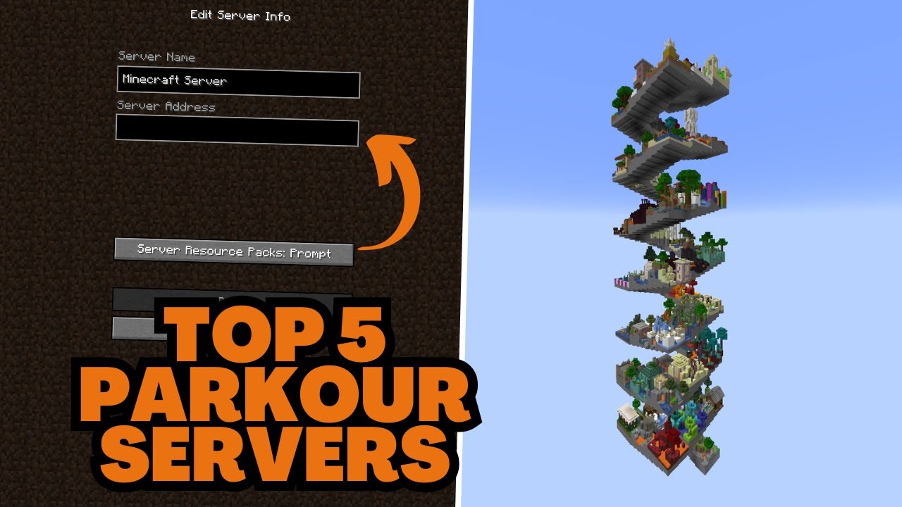 Top 5 Minecraft Parkour Servers 2025