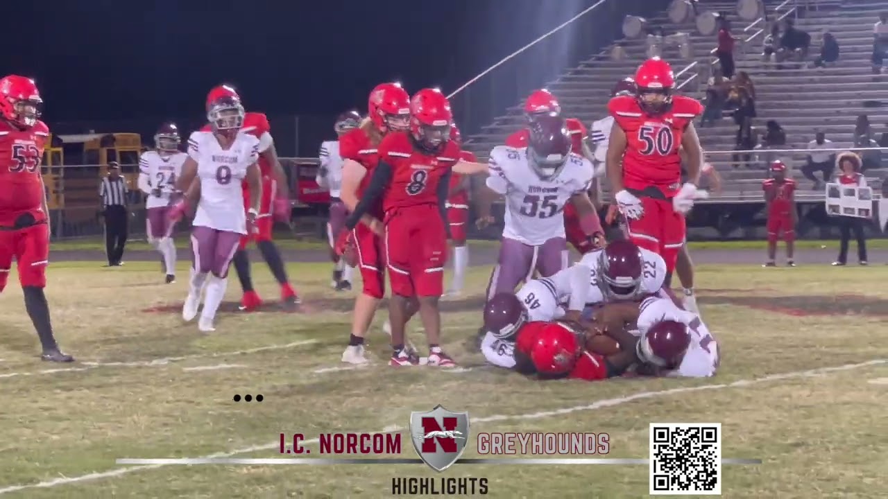 2023 HRFT - Week 5: I.C. Norcom Highlights vs Manor Mustangs - Eastern District Match-up