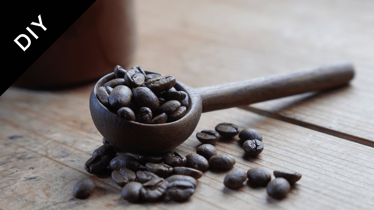 【DIY】コーヒーメジャースプーンをつくる｜making of wooden coffee scoop