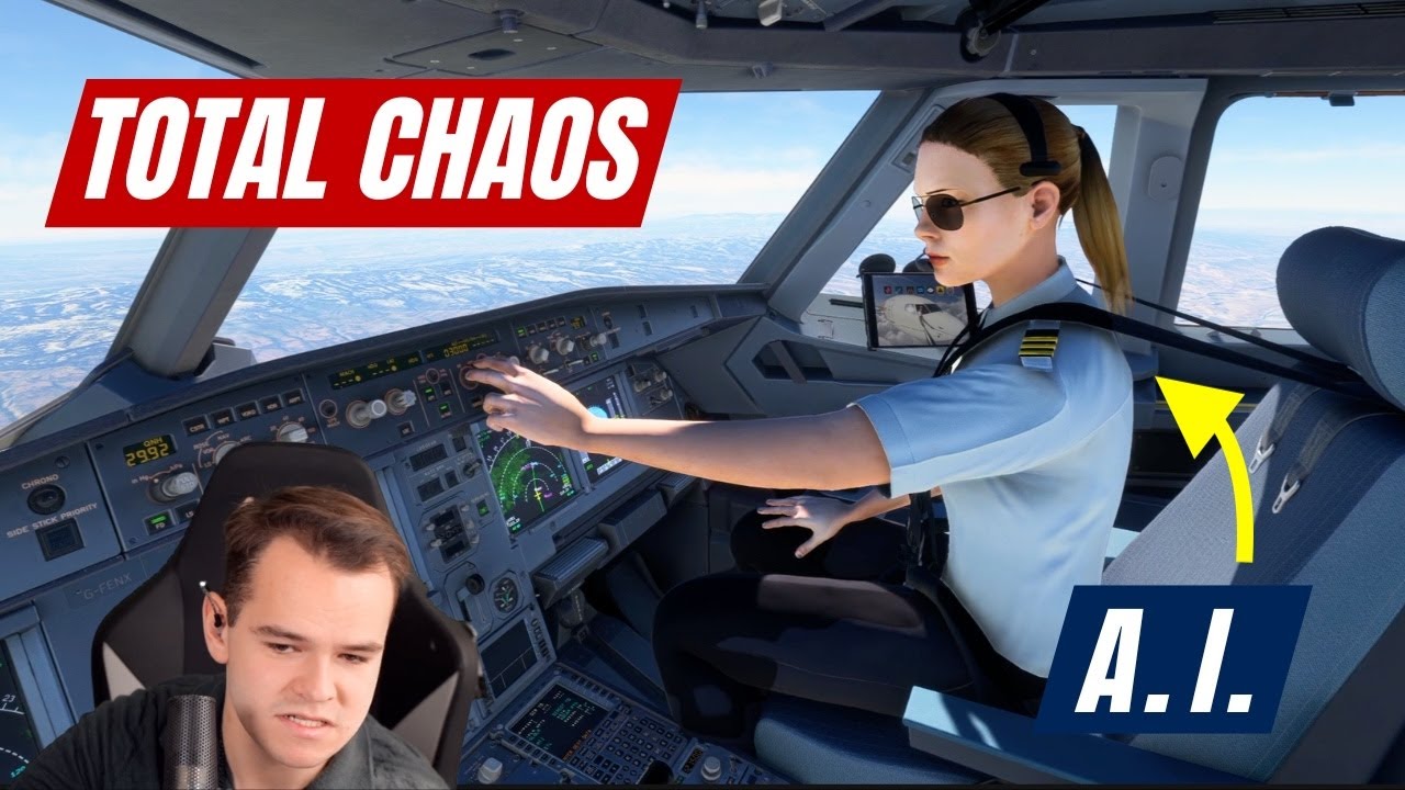 Human VS NEW A.I.  Copilot - CHAOS IN THE COCKPIT