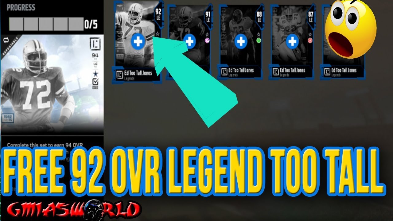 92 OVR Free Legend Pull From FINAL Gauntlet solos, PACKS, Details MUT 18 Gameplay