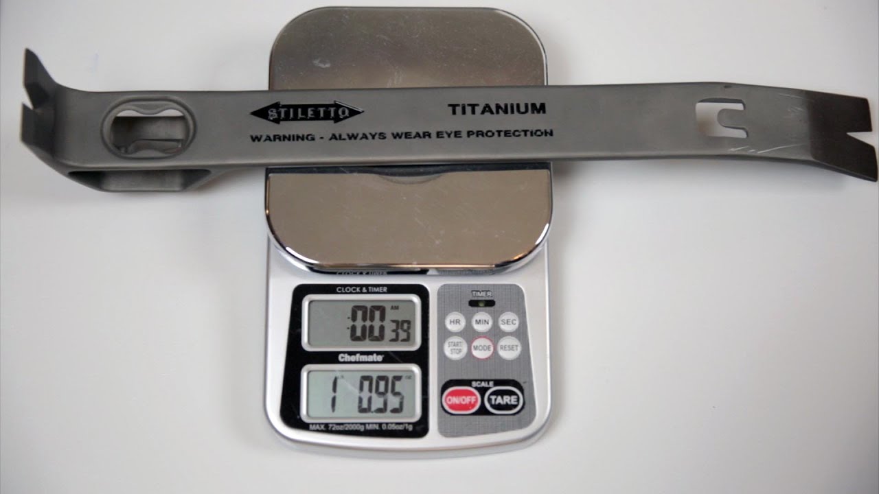 Titanium Crowbar Flatbar Product Review | BeatTheBush