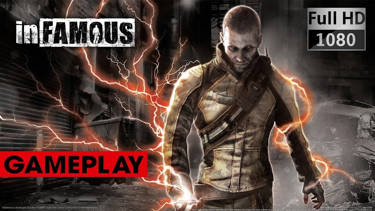 infamous gameplay no commentary part 1