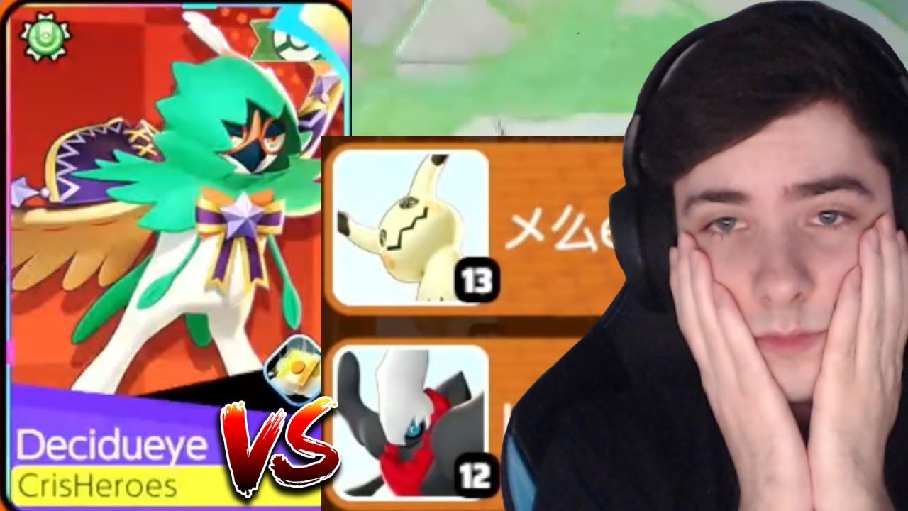 Can I Survive MIMIKYU and DARKRAI as DECIDUEYE?! | Pokemon Unite