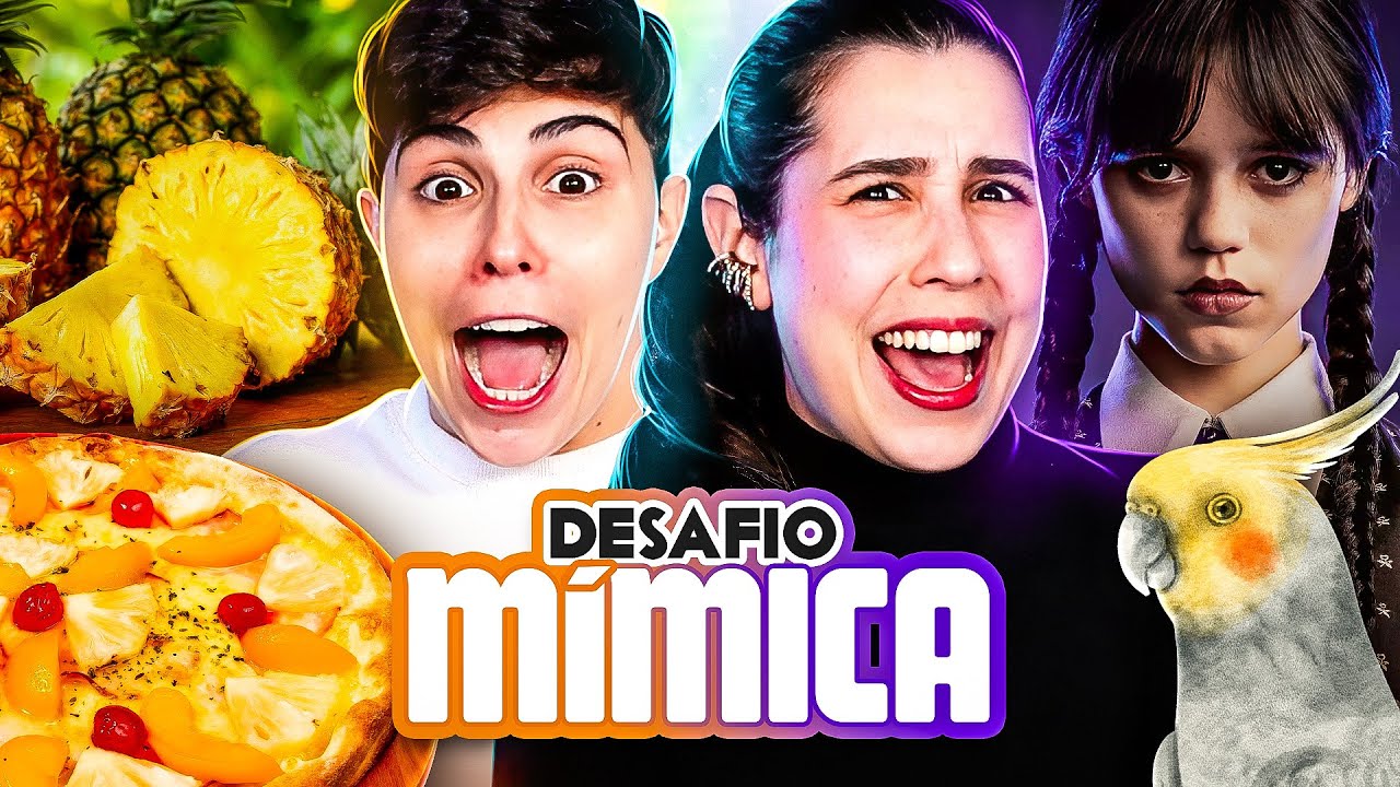 ADIVINHANDO TUDO PELA MÍMICA! DESAFIO MASTER!! Ft @itsjazzb