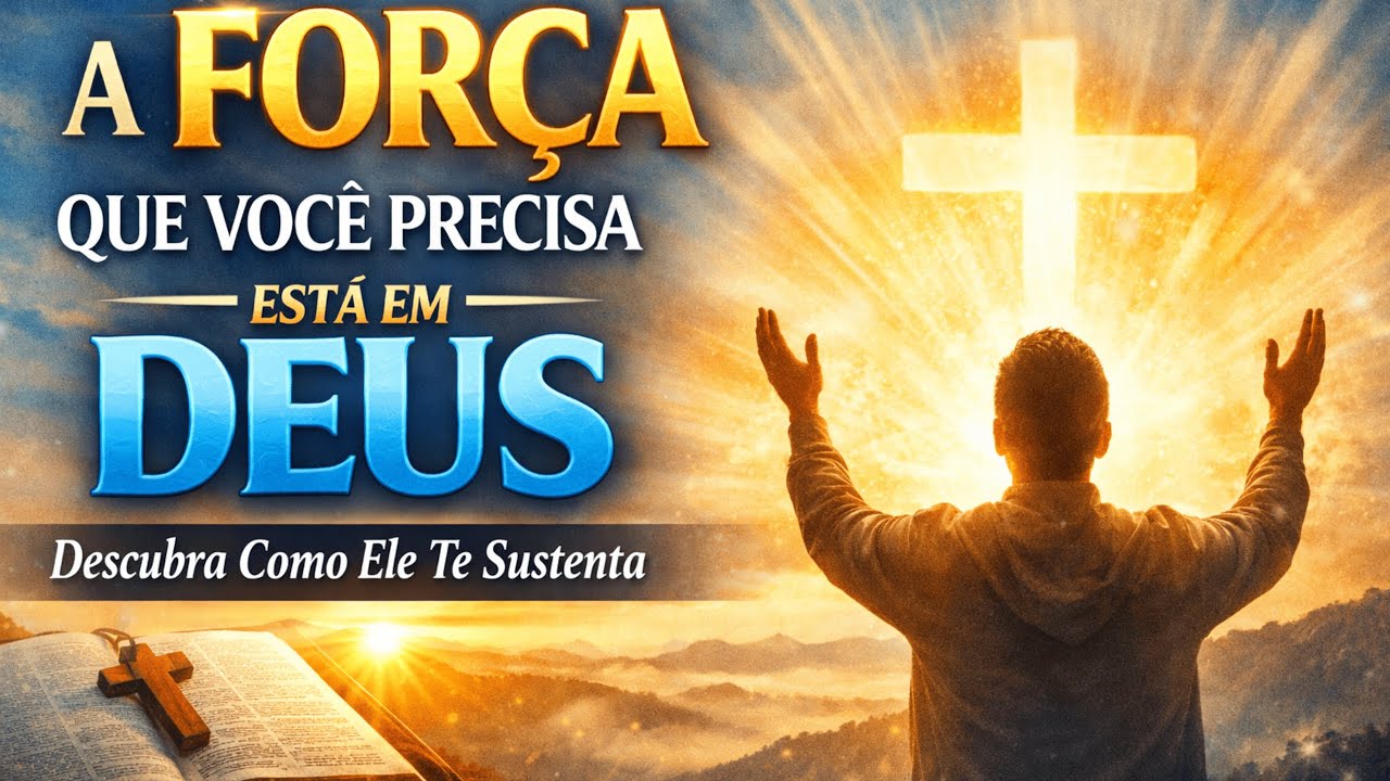 ORAÇÃO A Força Que Você Precisa Está Em Deus Descubra Como Ele Te Sustenta