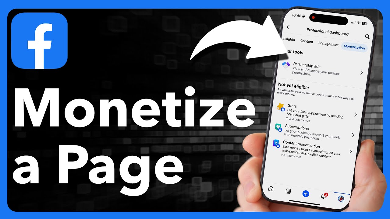 How To Apply Monetization To Facebook Page