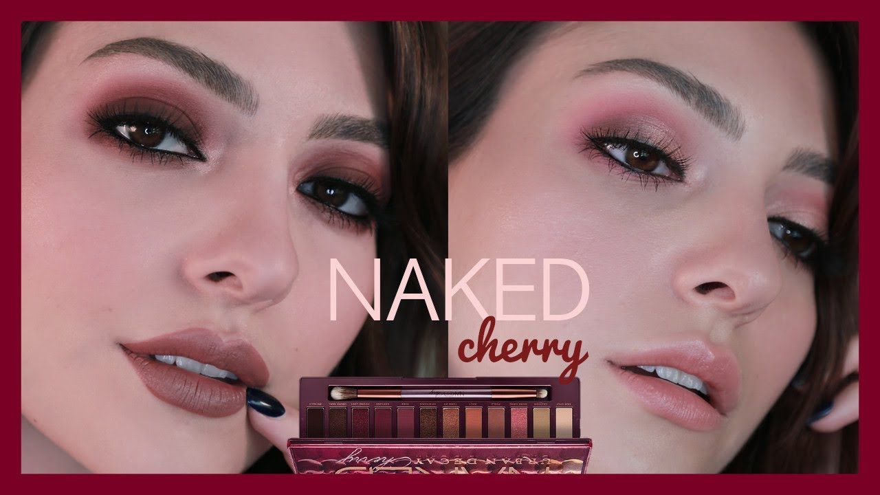2 Looks Color Vino Usando Naked Cherry | Anna Sarelly