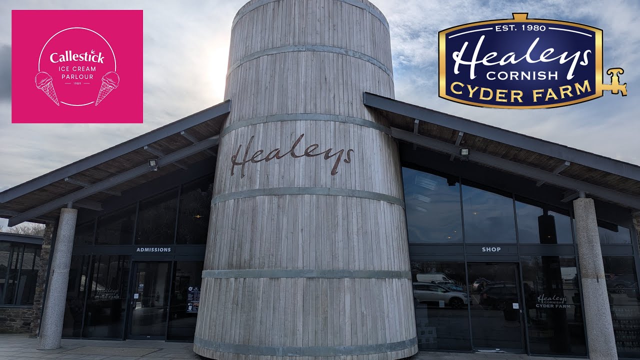 Healeys Cyder Farm & Callestick Ice Cream Parlour - February 2025 - Cider, Trolls & Peacocks