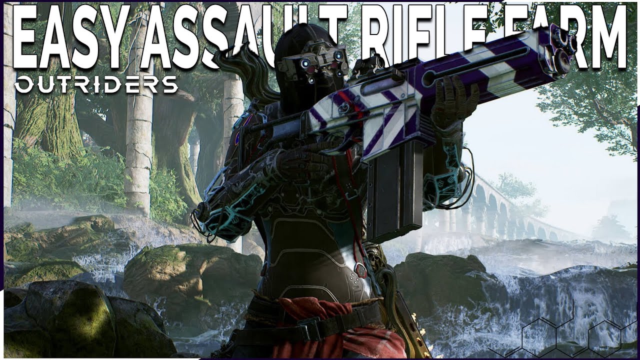 Outriders - Super Easy Assault Rifle Farm Will Give You A BEASTLY Weapon - 90K+ Firepower!