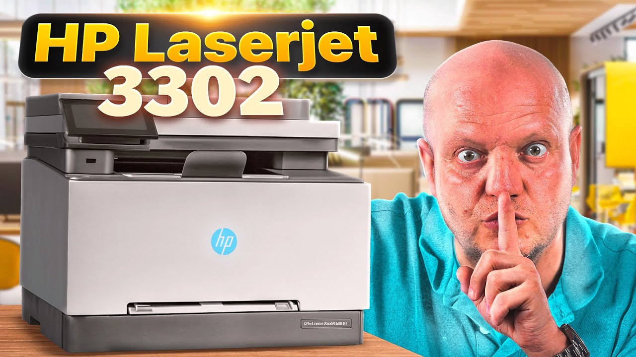 HP LaserJet 3302 Cette imprimante a une fonction secrète 😀