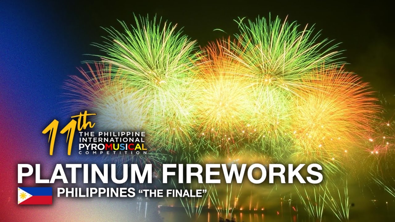 Closing Exhibition by Platinum Fireworks | 11th Philippine Int. Pyromusical Competition 2024