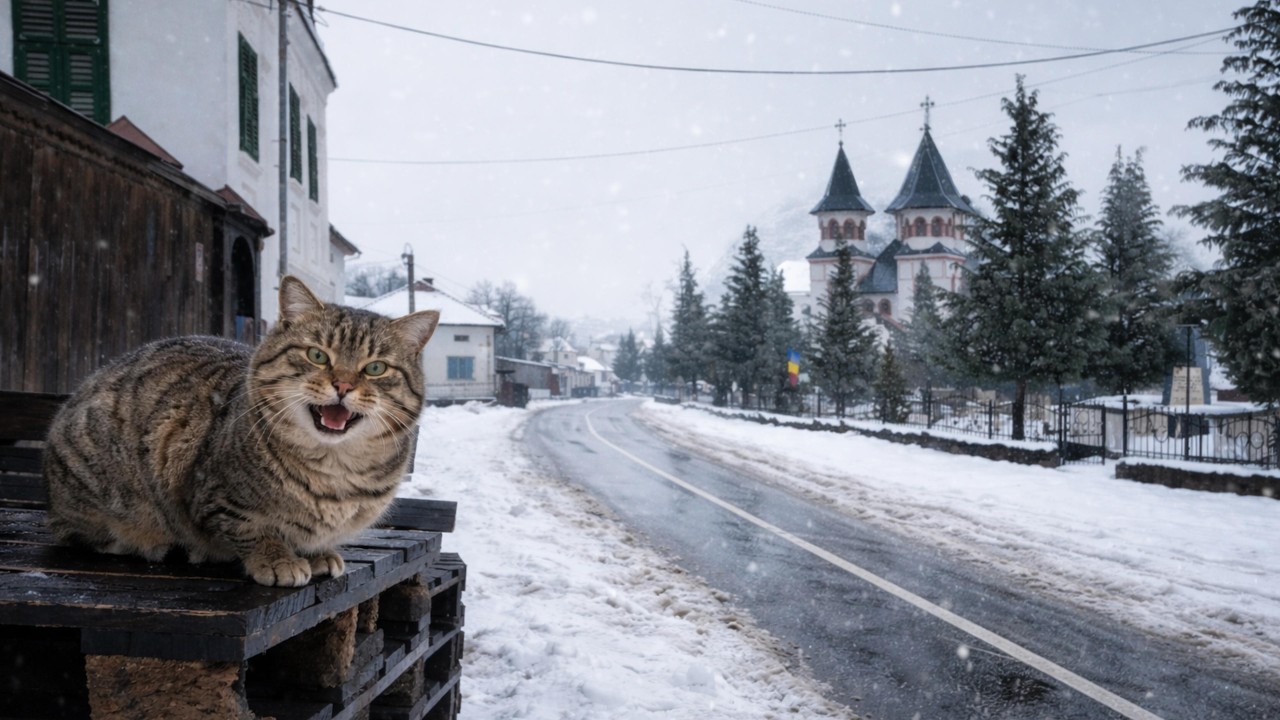 The Village Where the Sun Rises Twice – Winter in Transylvania’s Hidden Gem ❄️