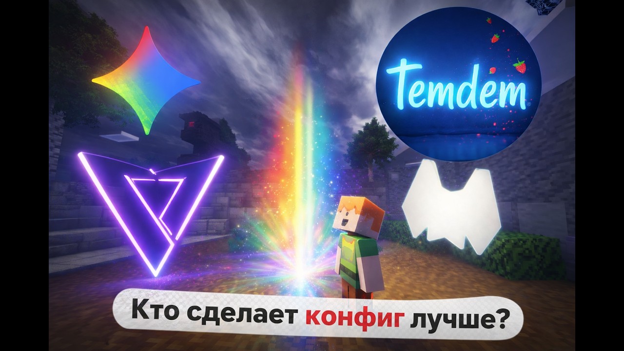 temdem Vs Gemini 3 pro! Кто лучше создаст конфиг на VenusWare и Haruka? (Гемини 3 про меня паразил)