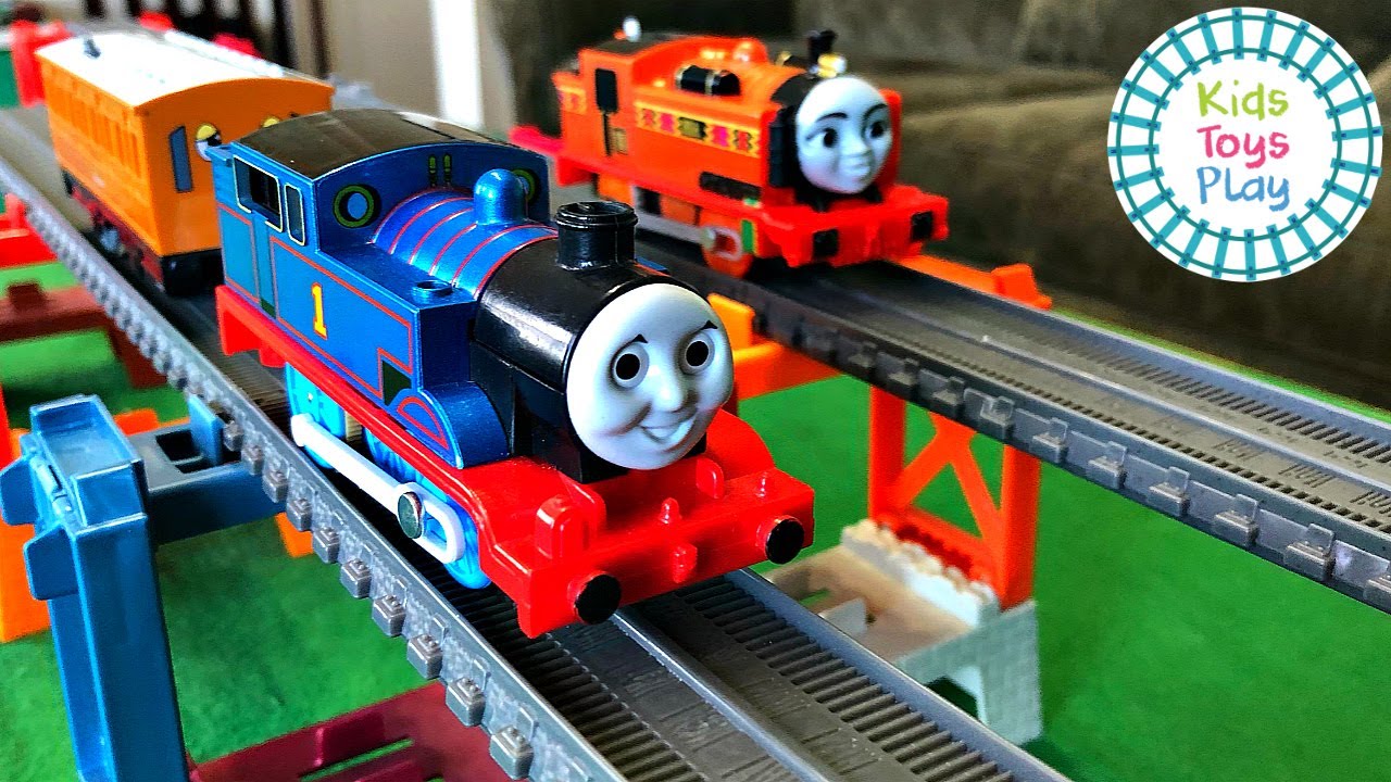 Томас и Друзья Томи против Trackmaster Самый сильный двигатель в мире