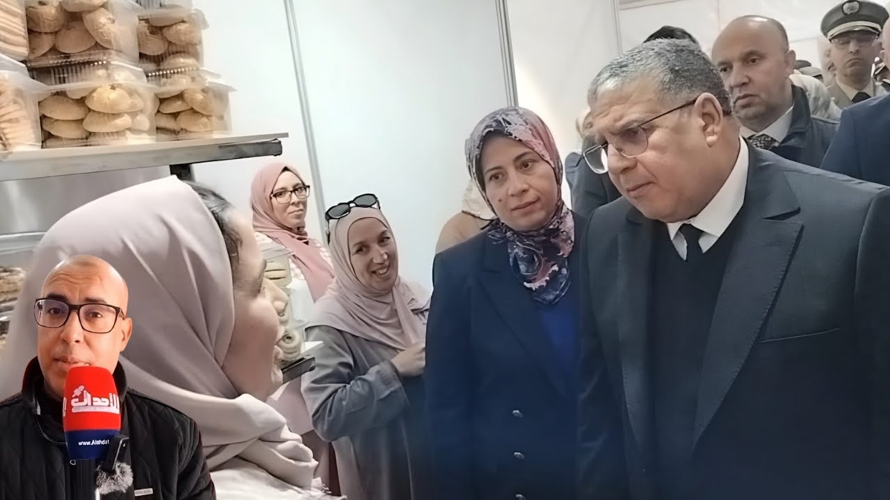 ٱسفي:مواساة واستماع العامل فطاح لإنتظارات التجار ضحا.يا فا.جعة وادي الشعبة في افتتاح المعرض التضامني