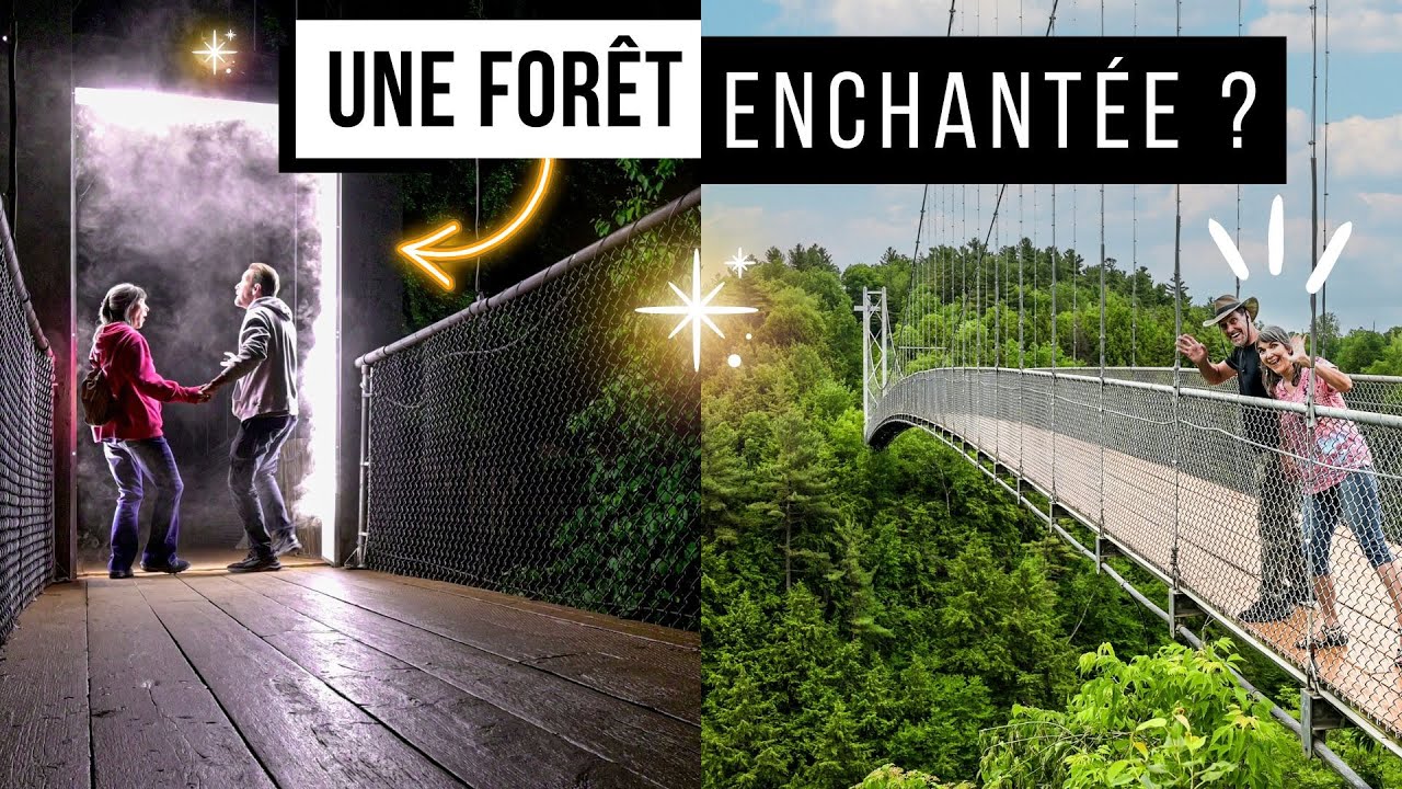 🌟On explore le Parc de la Gorge & Foresta Lumina | Coaticook