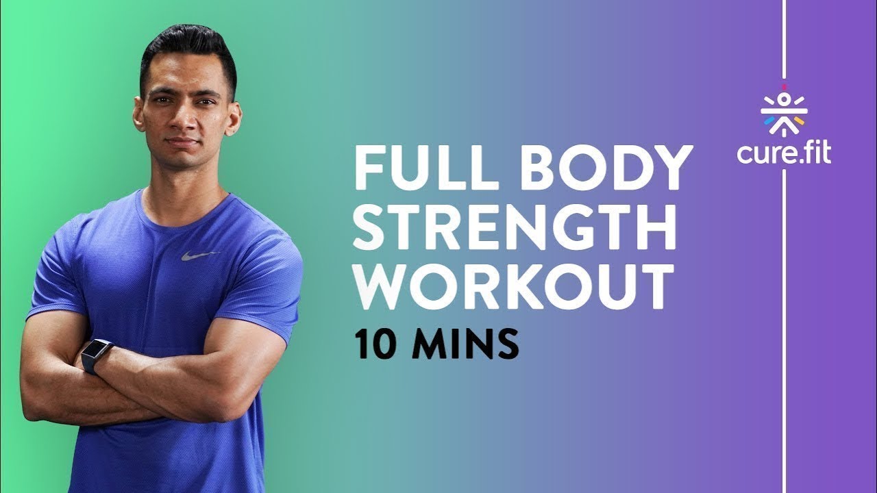 10 Min Bodyweight Strength Workout | Home Fitness by cult fit | @cult.official
