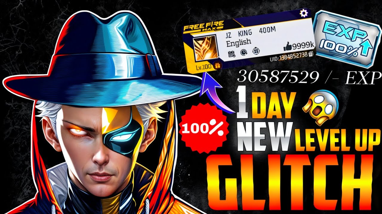 HOW TO INCREASE FAST LEVEL IN FREE FIRE 😱🔥 || NEW GLITCH 🥶🔥||