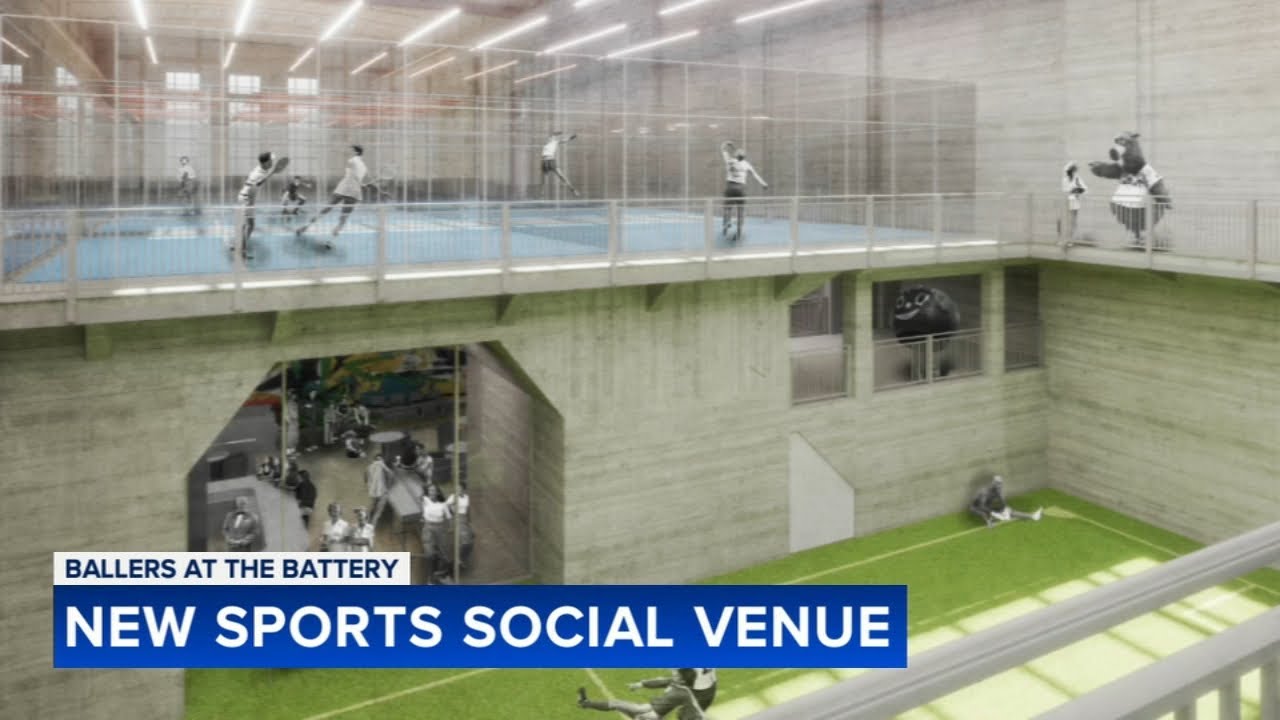 Ballers transforms The Battery in Fishtown into a social sports venue