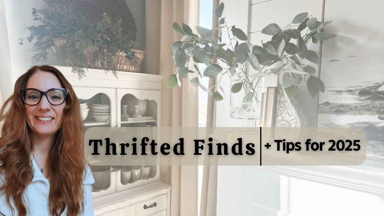 Favorite Thrifted Home Decor Finds | Thrifting Lessons I Learned in 2024