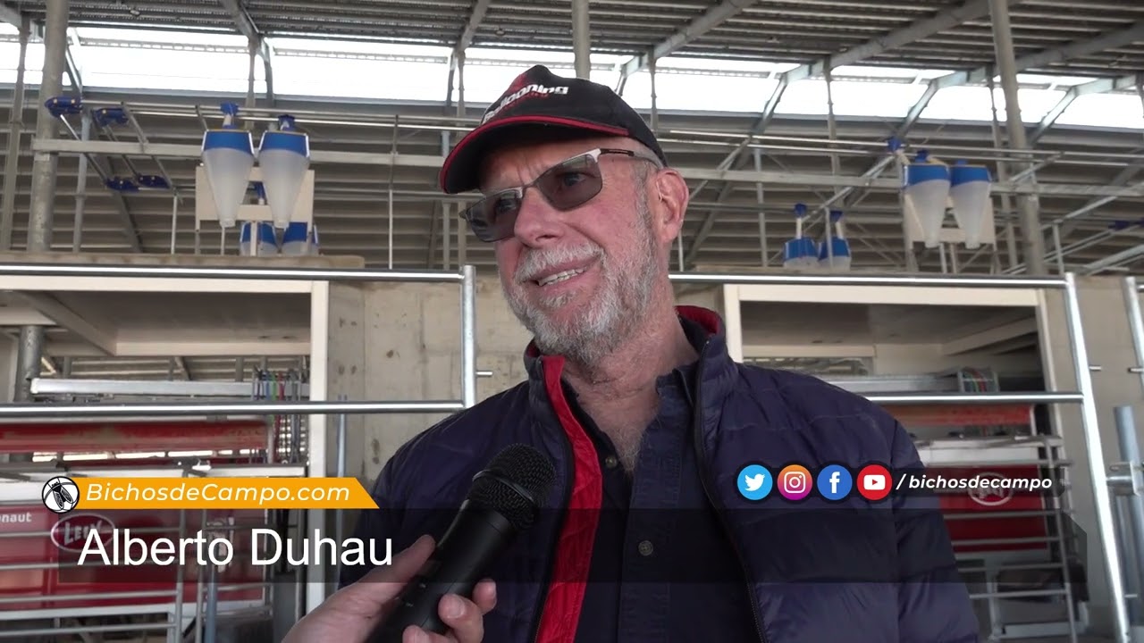 Alberto Duhau, empresario que está levantando un megatambo en Arenaza