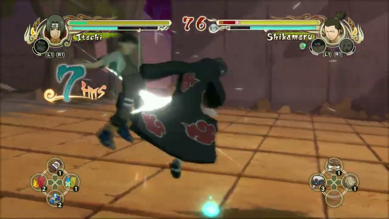Itachi vs Shikamaru - Naruto Ultimate Ninja Storm