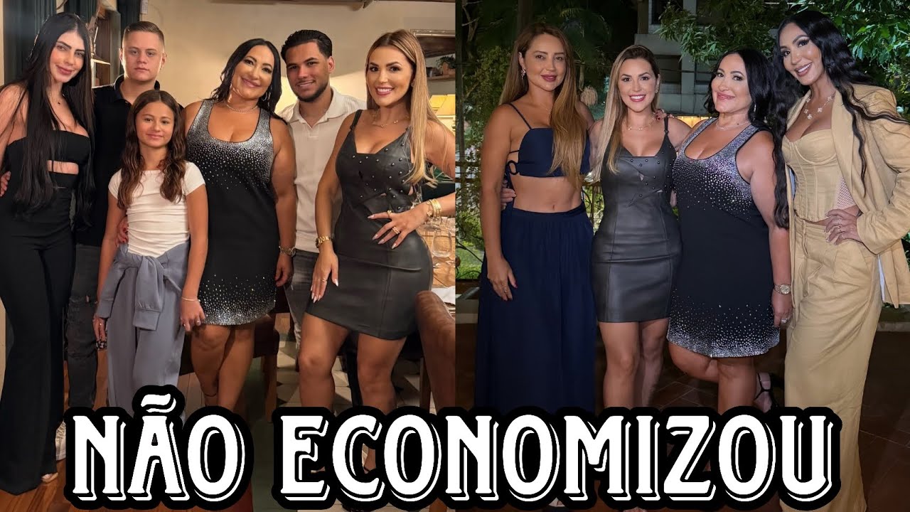 DEOLANE BEZERRA ESBANJA LUXO NA COMEMORAÇÃO DE ANIVERSÁRIO DE SUA MÃE SOLANGE 