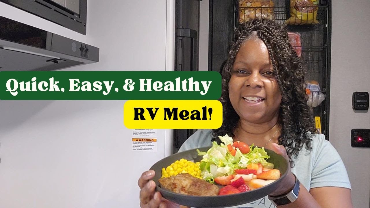 Easy RV Meal | I Cooked My First Meal in the RV!