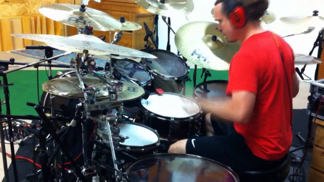 Darkane - Clip of the Week #1 - Peter Wildoer getting ready for Darkane recording 2012