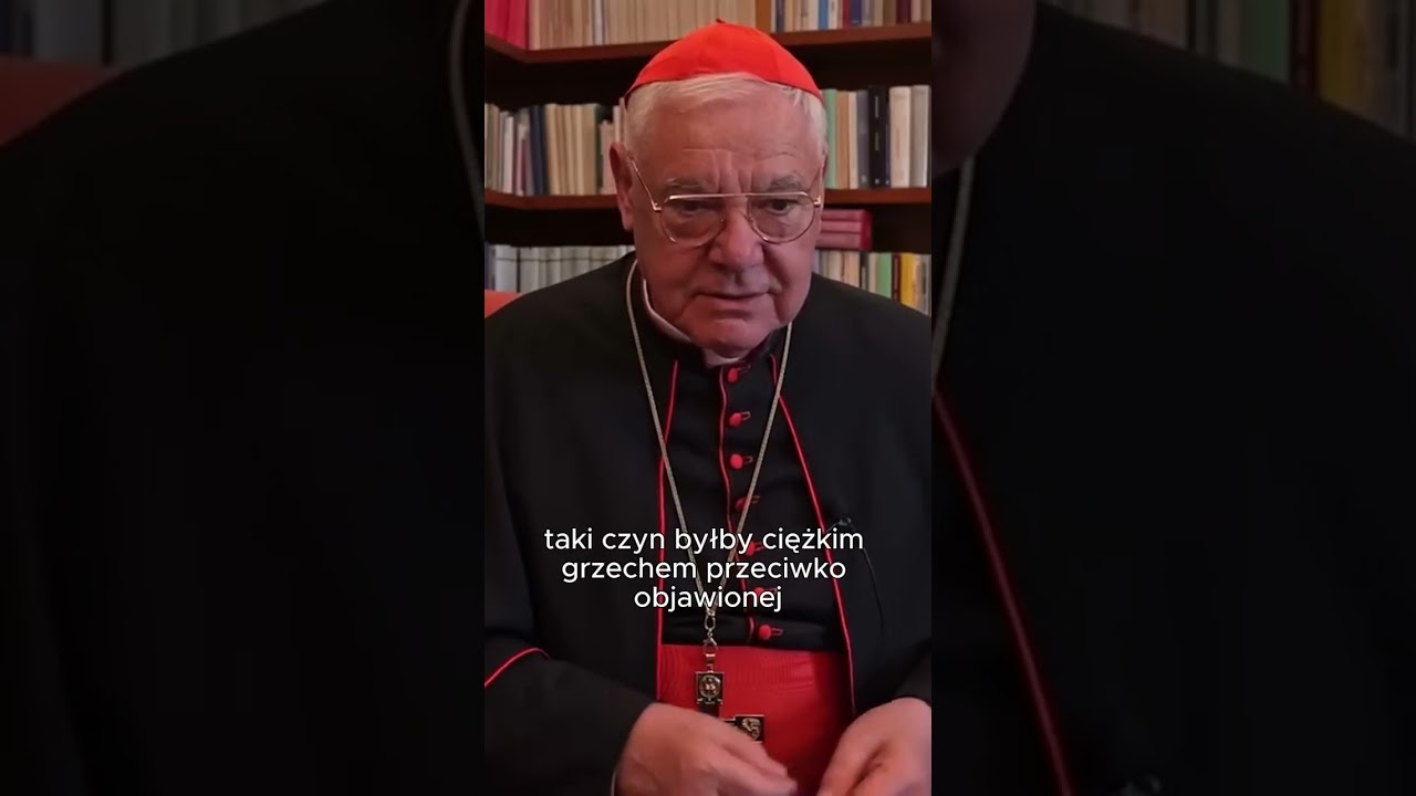 PRYMAT PAPIEŻA I CIĘŻKI GRZECH. Kard. M&uuml;ller