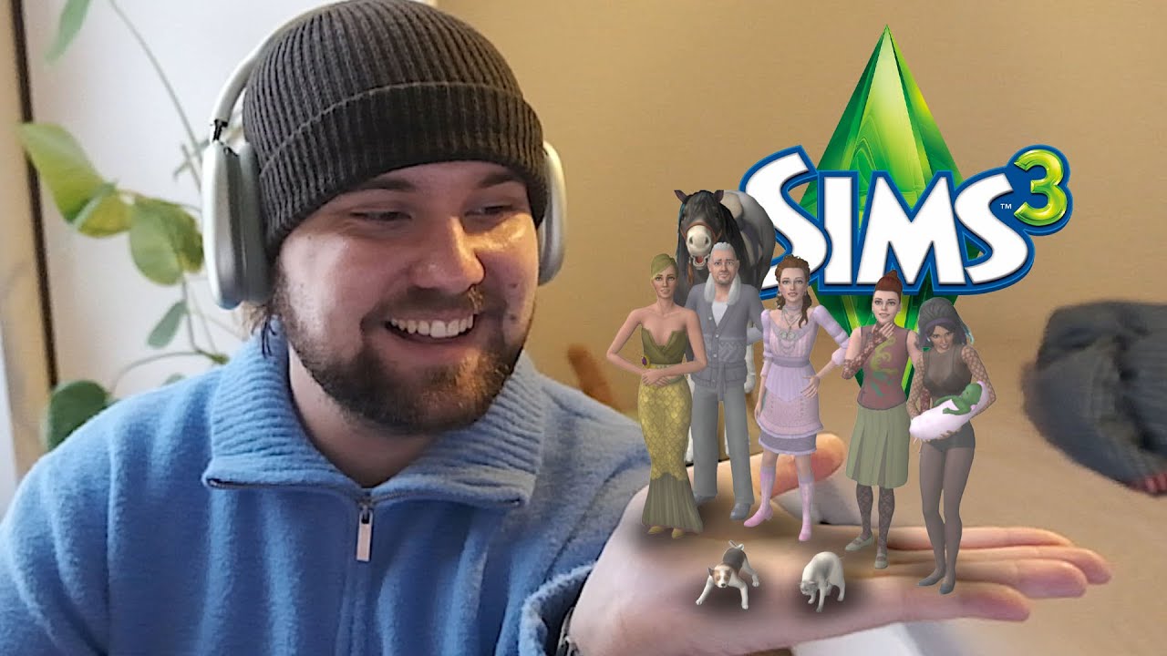 Wracam robić chaos z Wąsami | The Sims 3 | Na Żywo | Maciek T