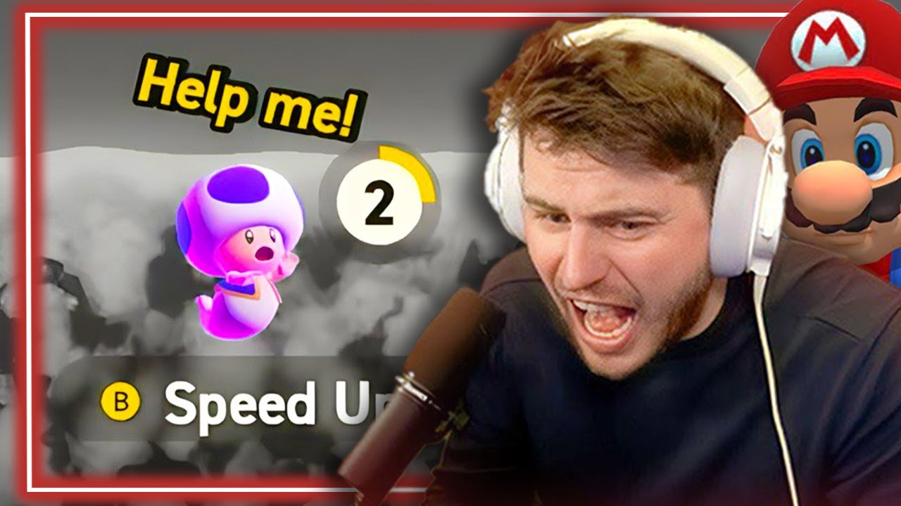 Terroriser & Nogla Rage at the Hardest Mario Wonder Levels