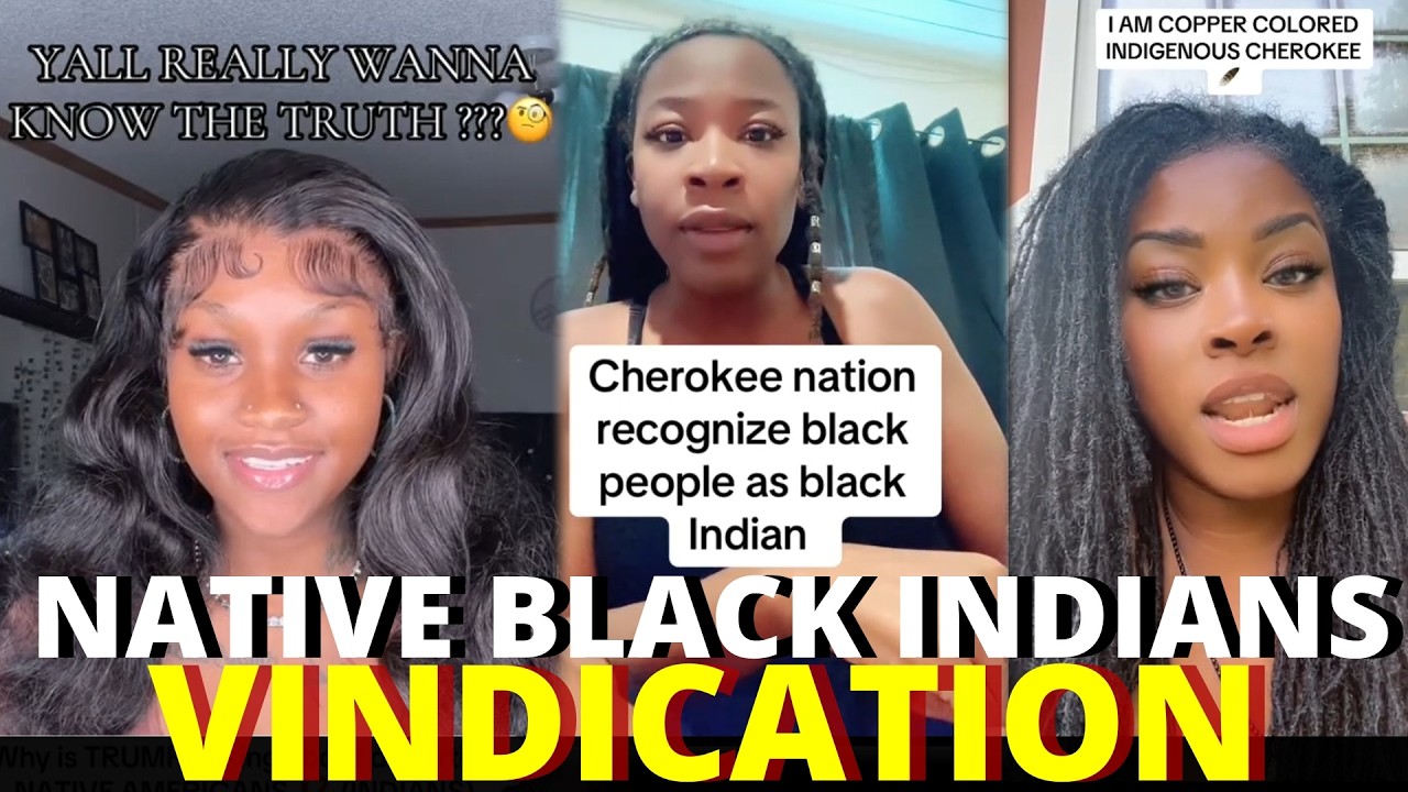 BLACK PEOPLE REACTION | TO NATIVE BLACK AMERICAN INDIAN TRIBES Get VINDICATION