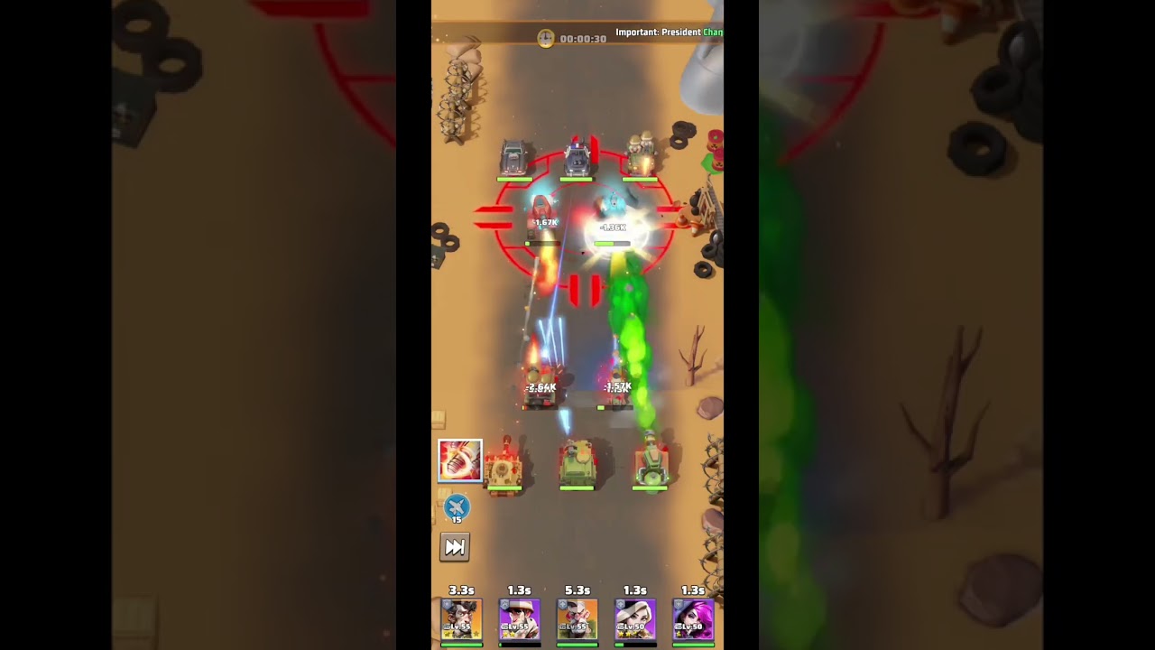 Last War Survival Gameplay - Battles in the lvl 55 vs lvl 90 | #games #lastwar #survival #trending