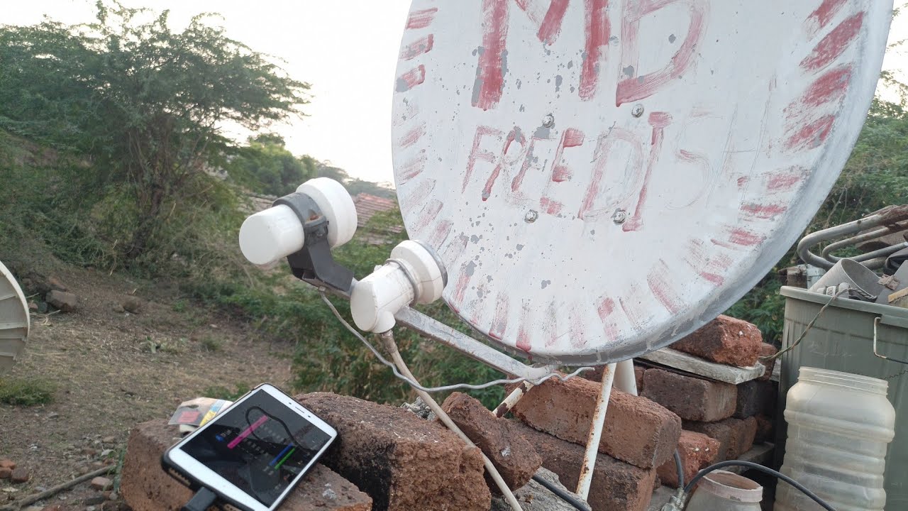 Bangabandhu 1 at 119E With Airtel 108E Multi Lnb 2 Feet Dish setting | mbfreedish