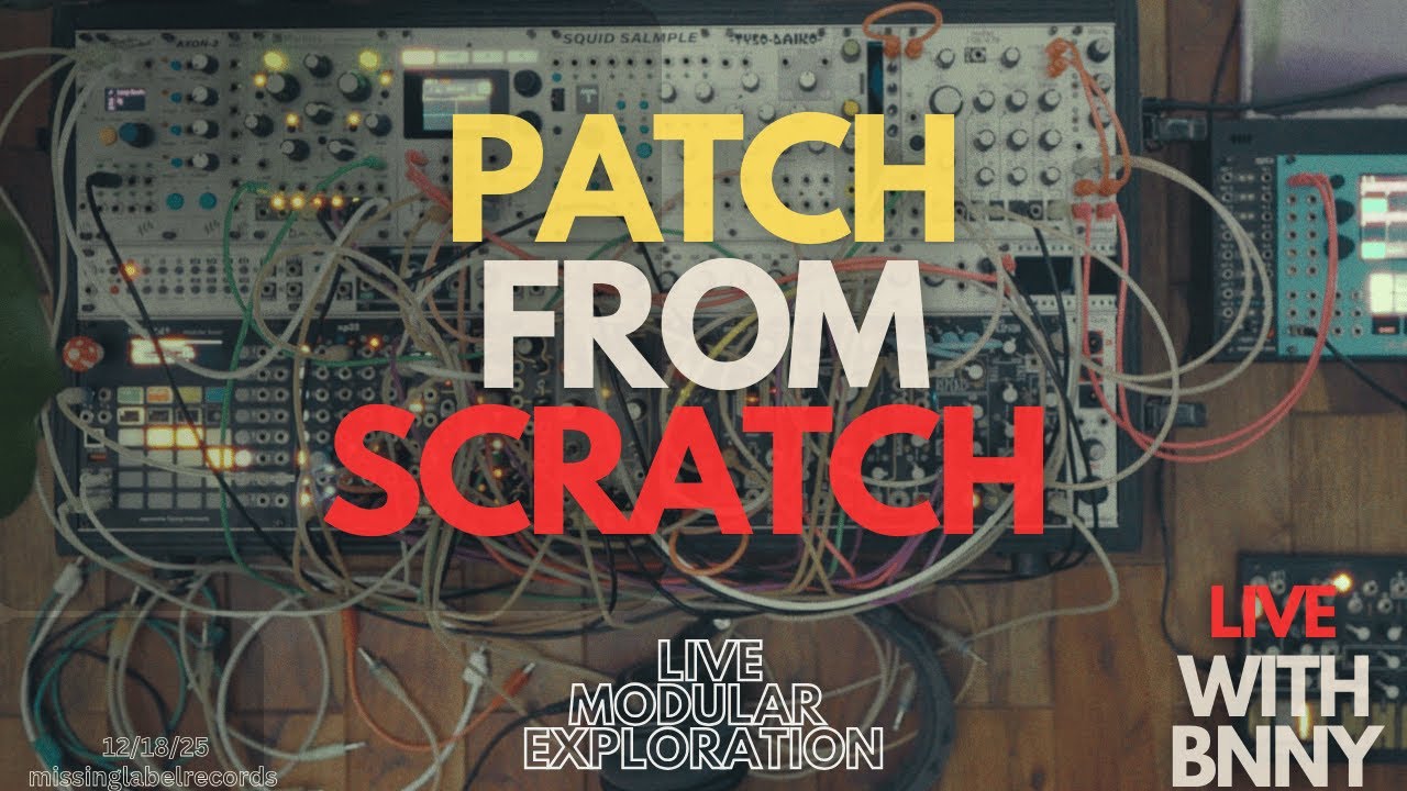 PATCH FROM SCRATCH -  w BNNY