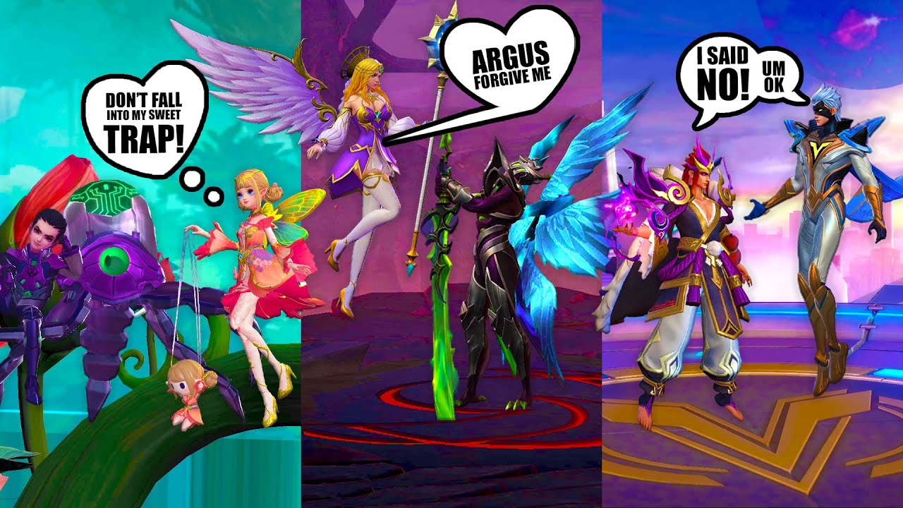 ANGELA COLLECTOR MADE A SWEET TRAP, VALE HERO REGRETS AND RAFAELA APOLOGIZE! | NEW SKINS VOICE LINES
